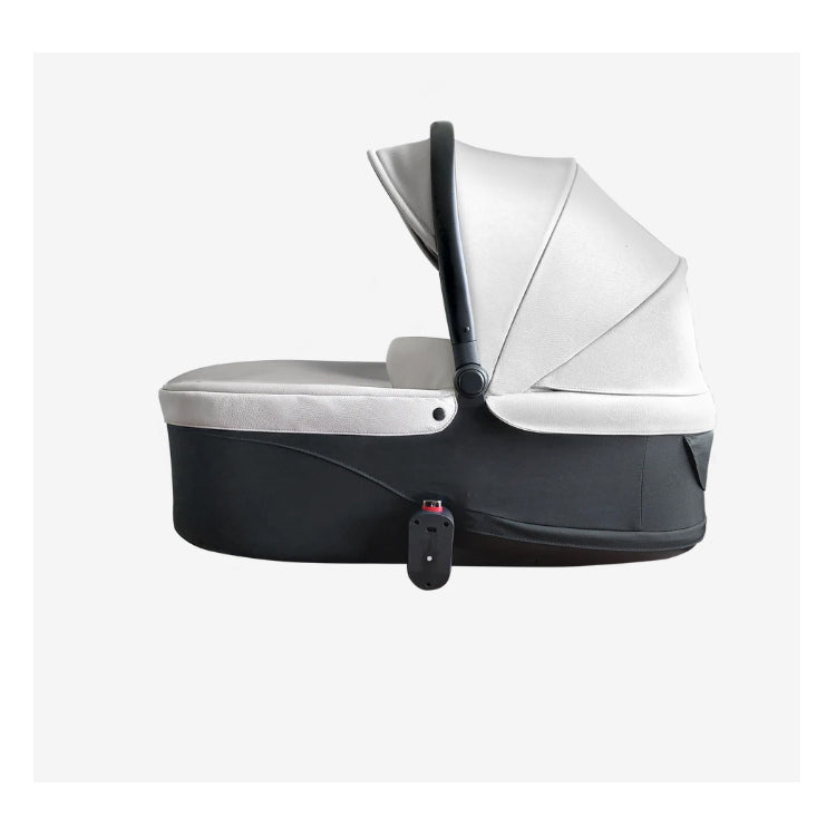 Mima Creo Carrycot – White Black