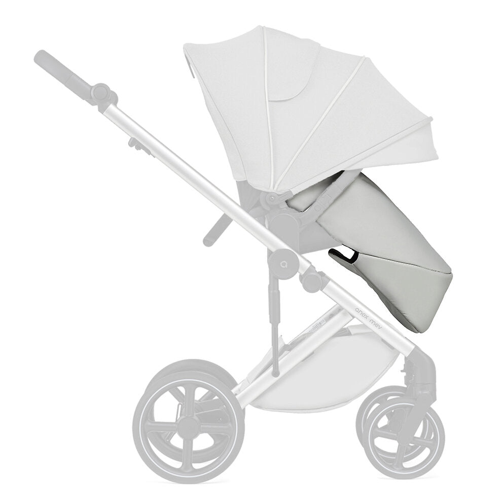 Anex Footmuff for stroller Mev/Eli/Flo/Modu light grey