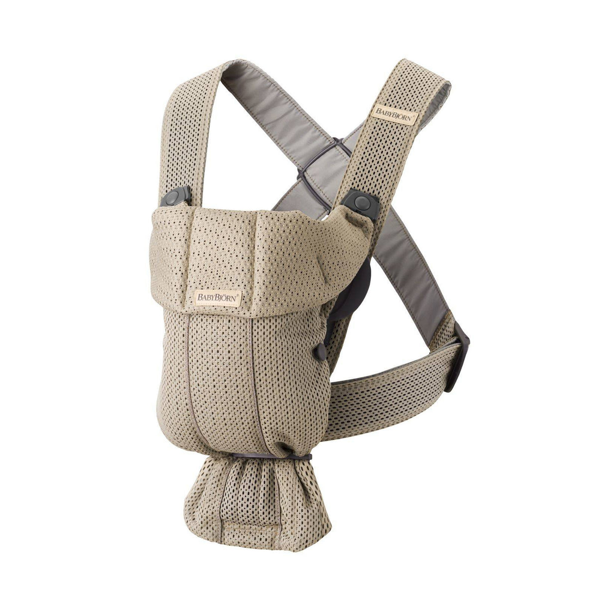 Baby Bjorn Mini 3D Mesh Grey Beige