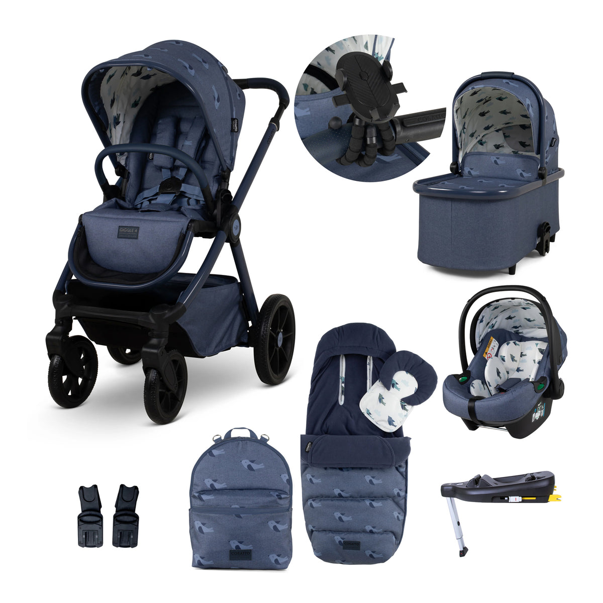 Cosatto Trio Giggle 4 Special Edition with Premium Accessories SKYLARK
