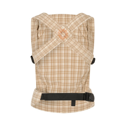 Moova Balance Baby Carrier Mocha Check
