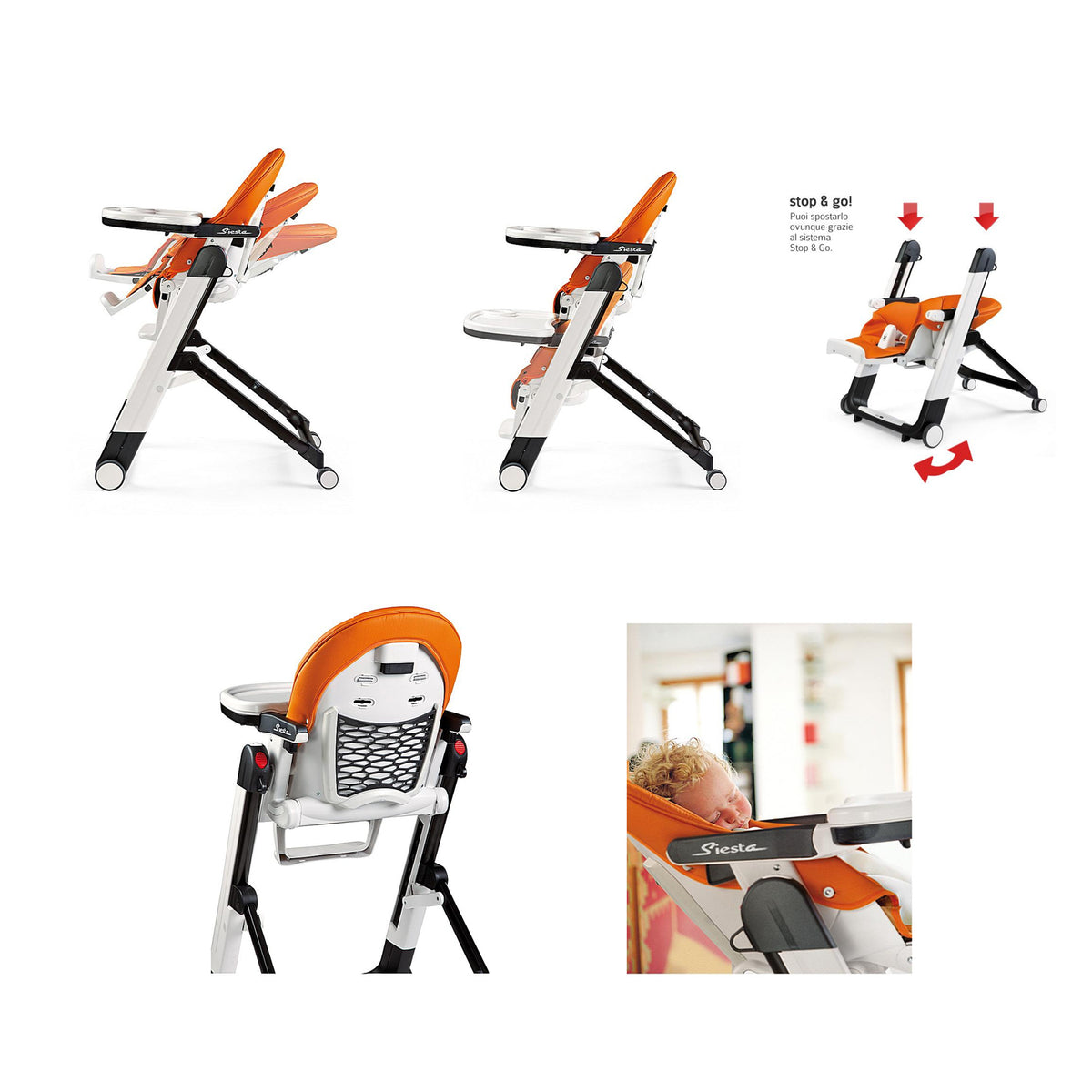 Peg Perego Siesta Follow Me TRUE BLACK